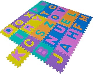 BESPORTBLE 26 Peças Almofada De Chão Infantil Tapete De Brincar De Bebê Tapete De Quebra-Cabeça De Bebê Tapete De Engatinhar Tapete De Chão De Bebê Tapete De Brincar De Eva Tapetes De Chão