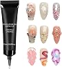 Sculpture Gel 3D Carving Gels,Non Wipe Clear Sculpting Gel,3D Nail Gel Sculpting Gel for Nail Designs,Hard Gel for Nails,Nail Art Design DIY Nail Painting Manicure,Painting Drawing Sculpting Gel