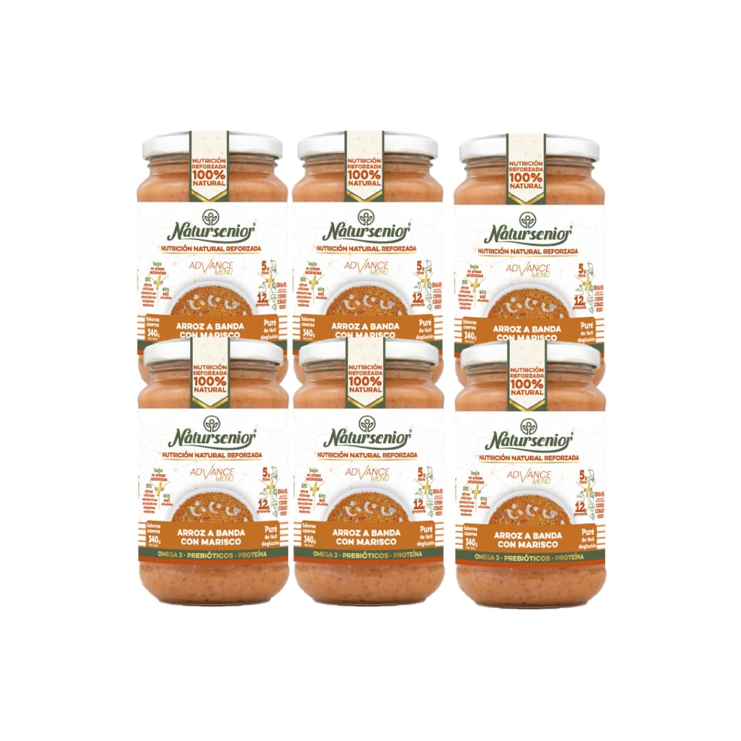 Natursenior - Puré de Arroz a banda x 6 de 340gr