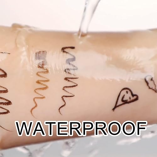 Miniatura 4 de ISMINE - Delineador de ojos profesional mate vegano a prueba de manchas, delineador de maquillaje fácil líquido sin saltos, fórmula impermeable,