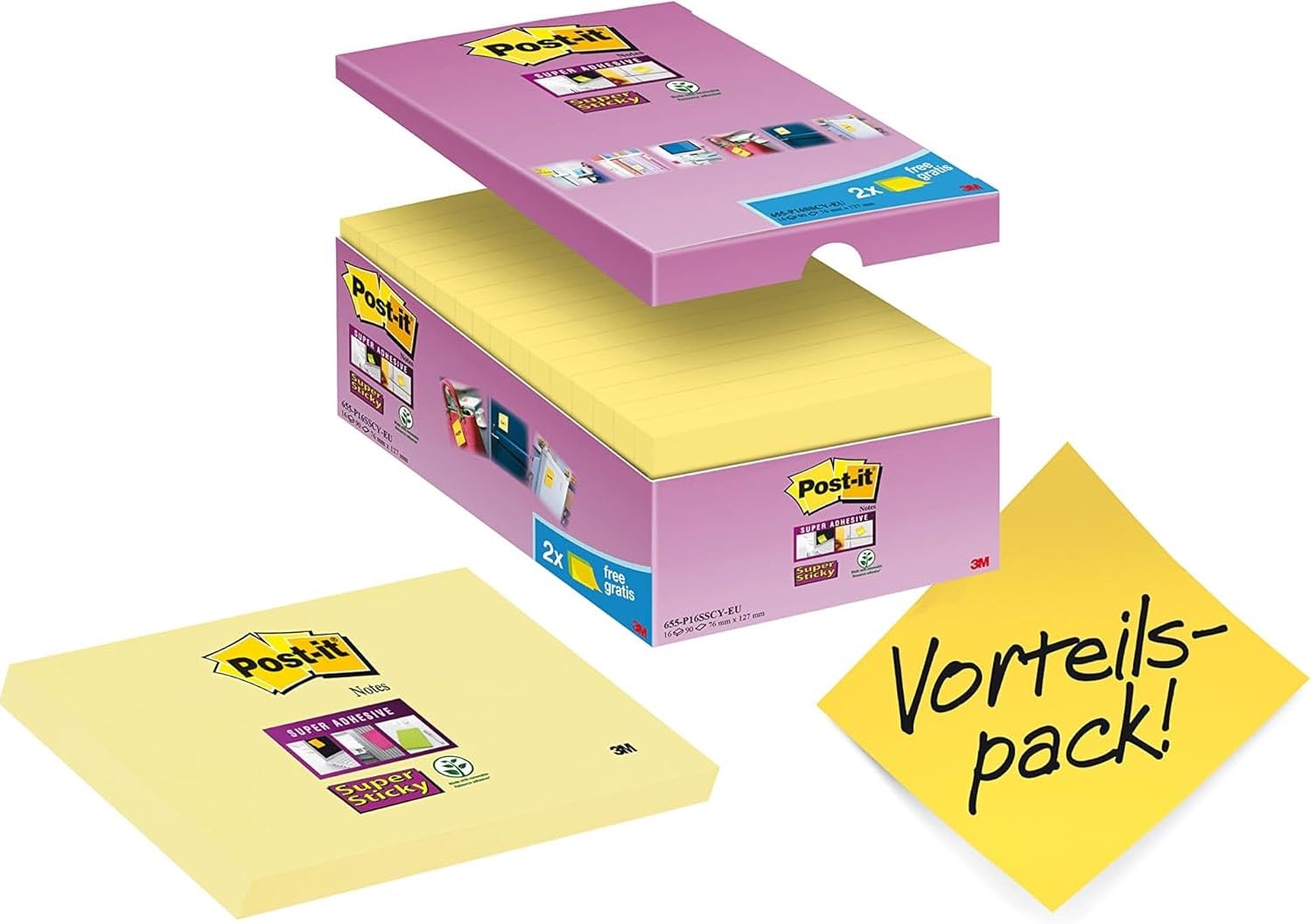 Prise de Notes efficace avec le bloc de papier jaune pastel adhésif - 7