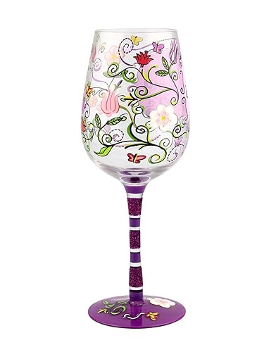 Miniatura 3 de TOP SHELF TS-5061A "A Sister is a Friend Forever" Copa de vino – Pintada a mano – Ideas de regalo para ella multicolor, 15oz
