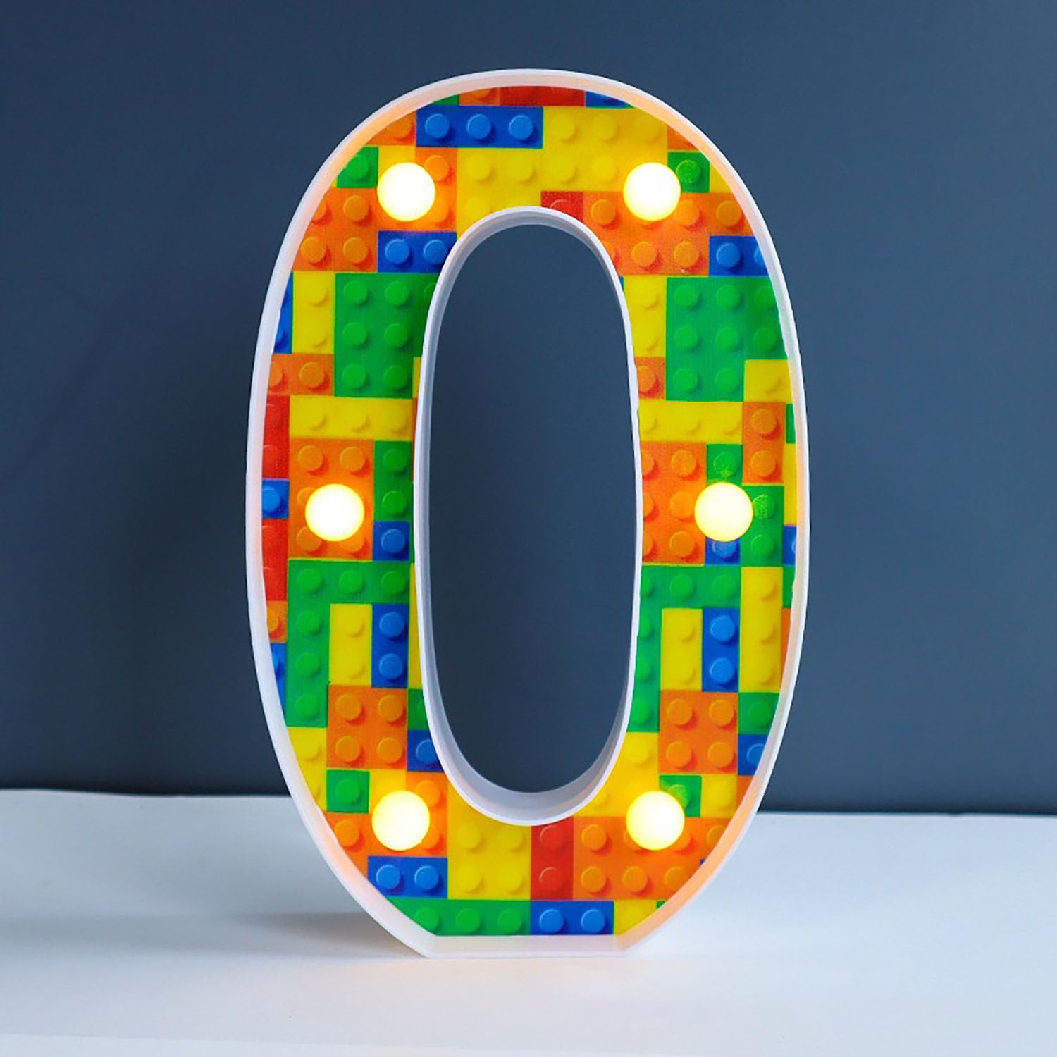 LED Marquee Letter Lights, Light Up Letters Glitter Alphabet Letter Sign Battery Powered for Night Light Birthday Party Wedding Girls Gifts Home Bar Christmas Decoration — image 1