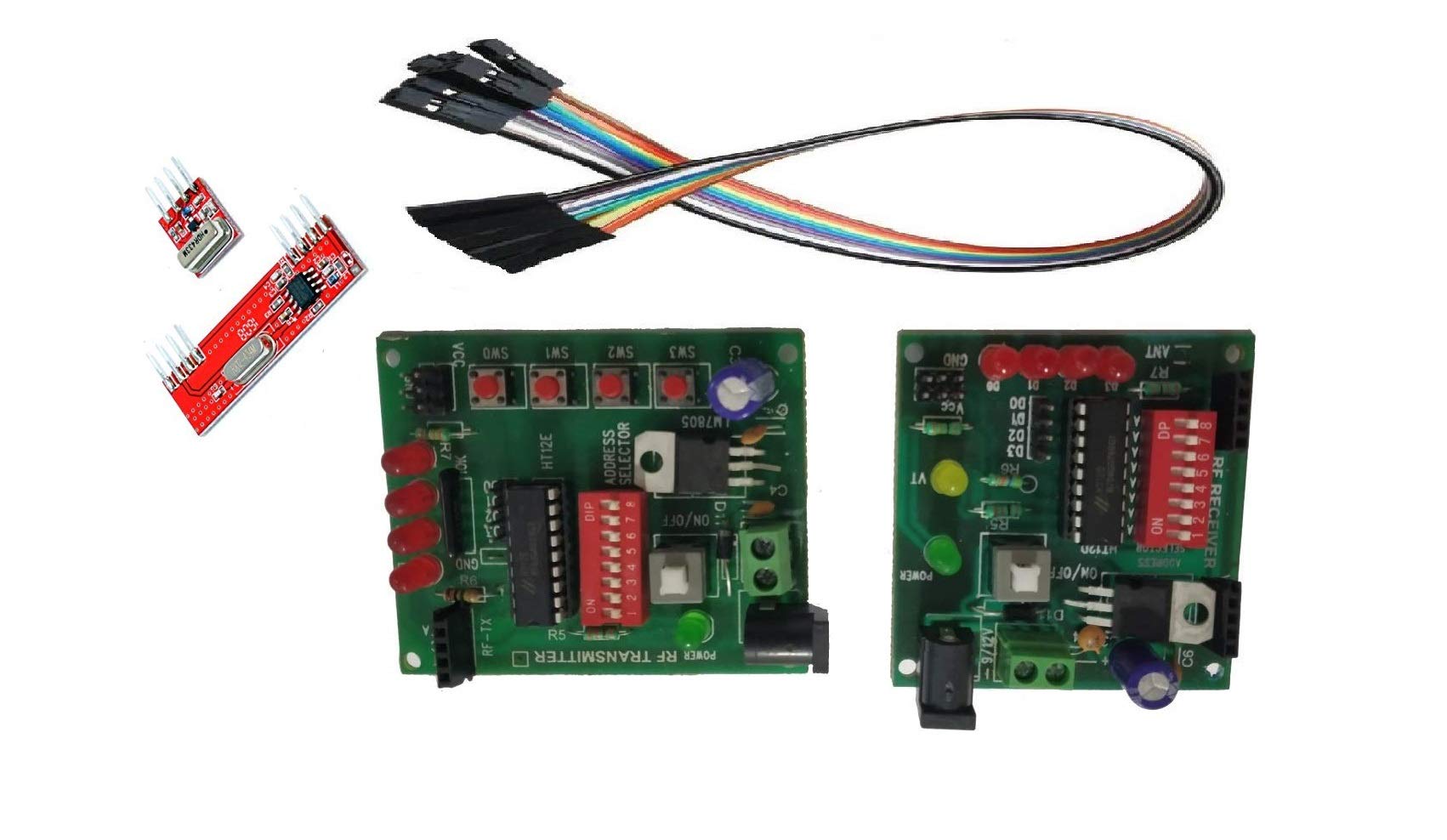 Electrobot RF Wireless Encoder & Decoder Module Board With HT12D & HT12E ICs and 433 MHz RF Transceiver Module For 315/433/434/435/866 ASK Module (B07PS2S6KJ) Amazon Price History, Amazon Price Tracker