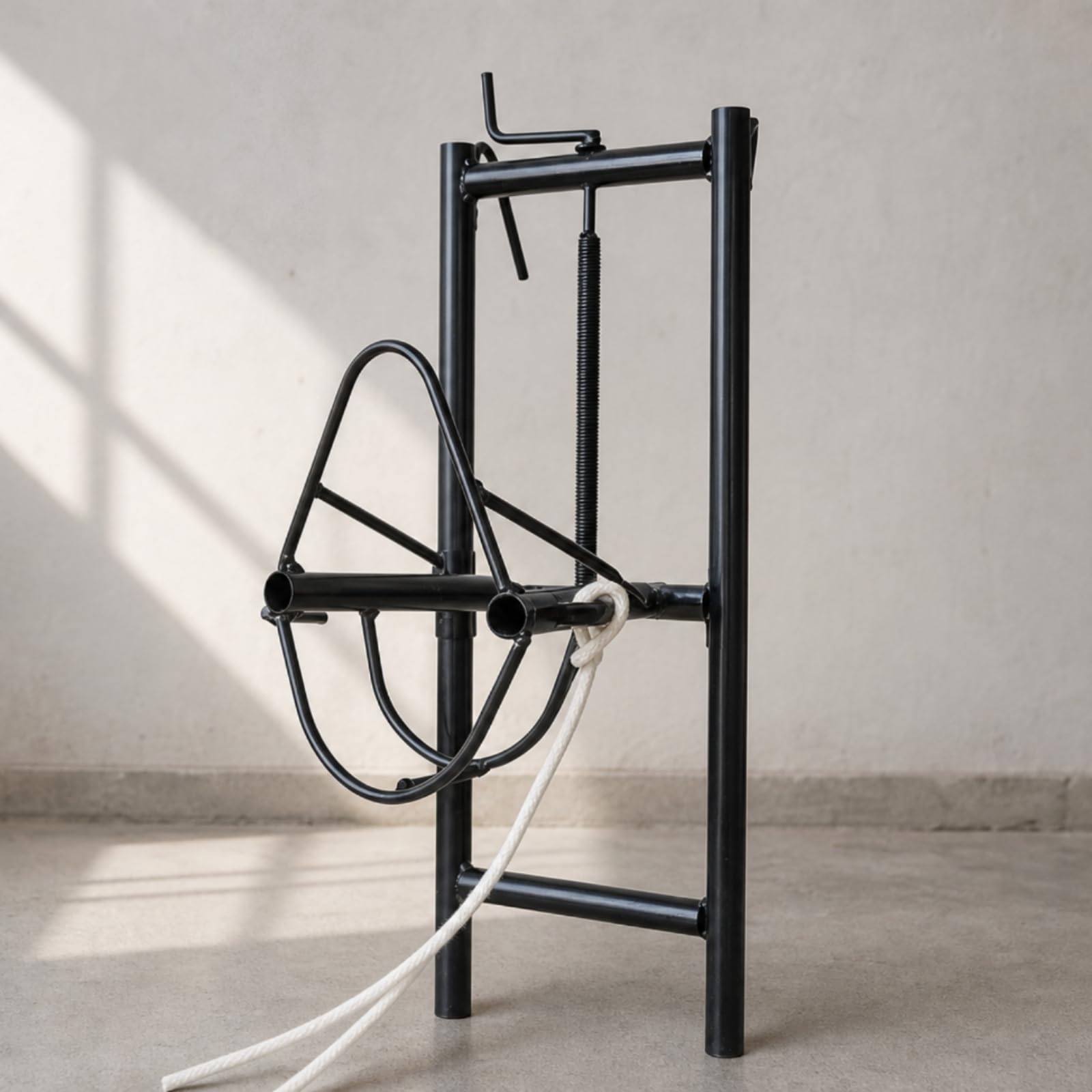 Gabbia di Contenimento Regolabile in Altezza Supporto Strutturale Attrezzatura per Allevatori, Mungitura