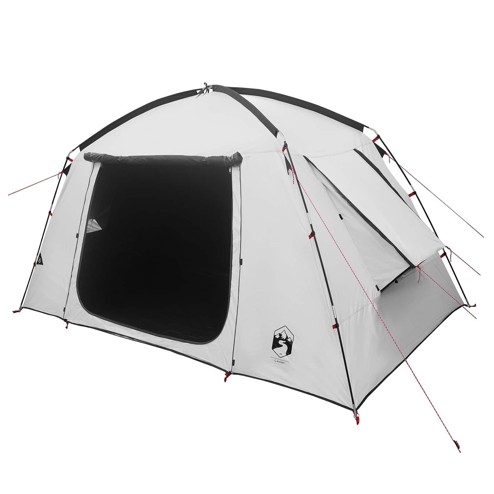 Tienda Cabane Gris Y Naranja 400 x 210 x 180 cm Poliéster