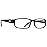 TruVision Readers Reading Glasses - 9504H - 1 Pack - Black - 1.50