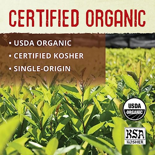 Image of ECOTEAS Organic Yerba Mate Loose Tea Traditional Cut 1 lb Bag Pack of 3