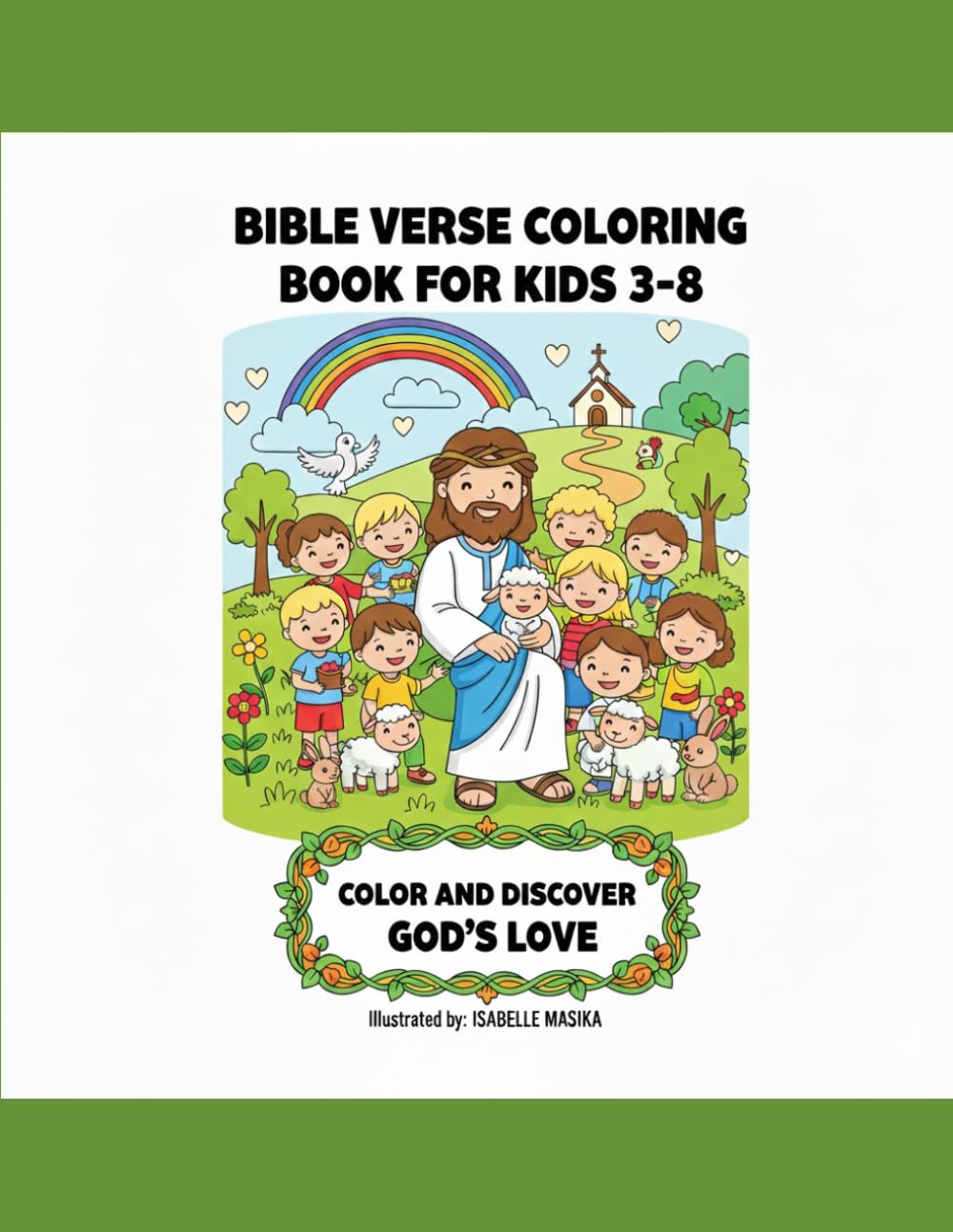 COLORING BOOK FOR KIDS: BIBLE VERSE