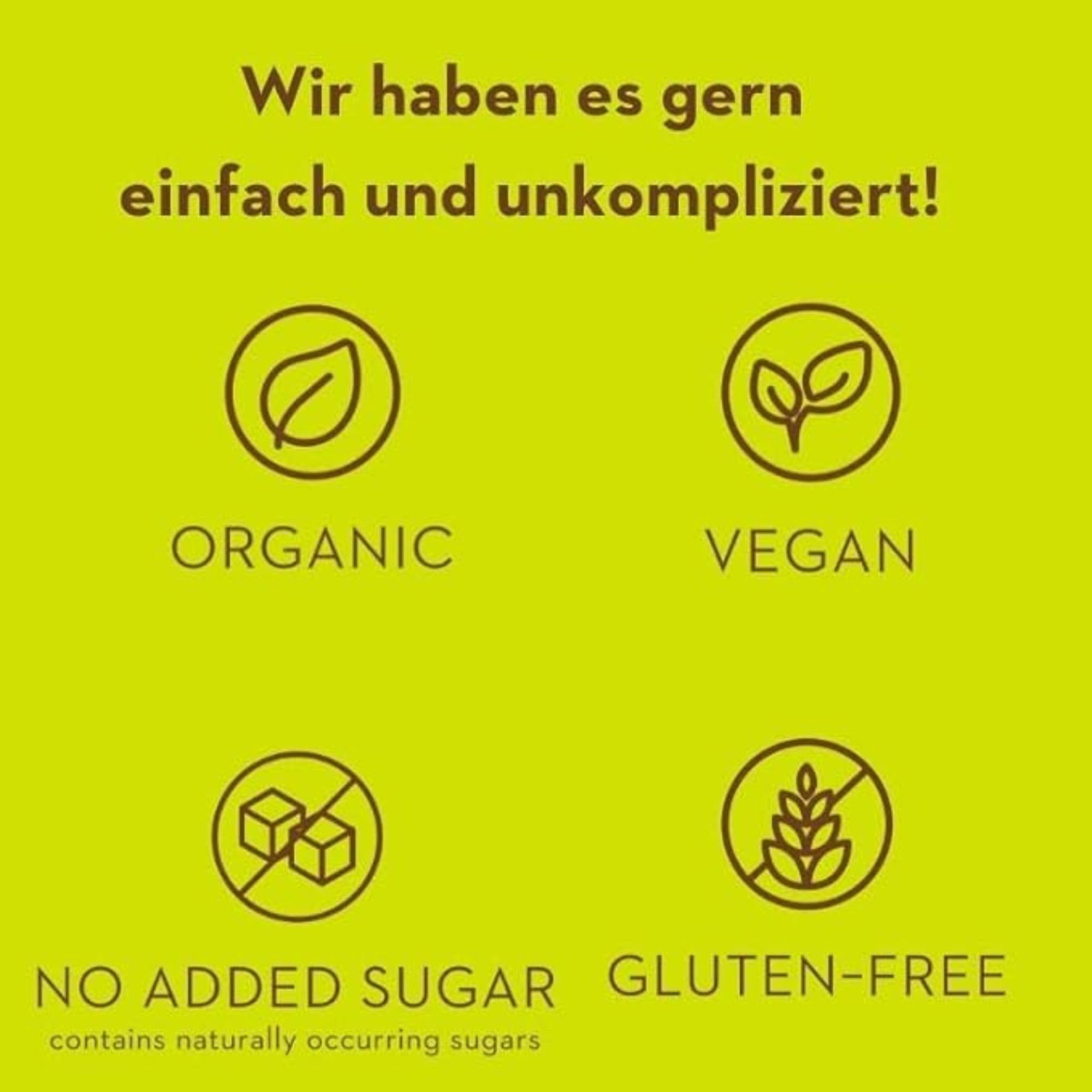 RAWBITE LIME in der 12er Box - Vegan, glutenfrei & ohne Zuckerzusatz - Bio Frucht-Nuss-Riegel mit Limettensaft (12 x 50 g)