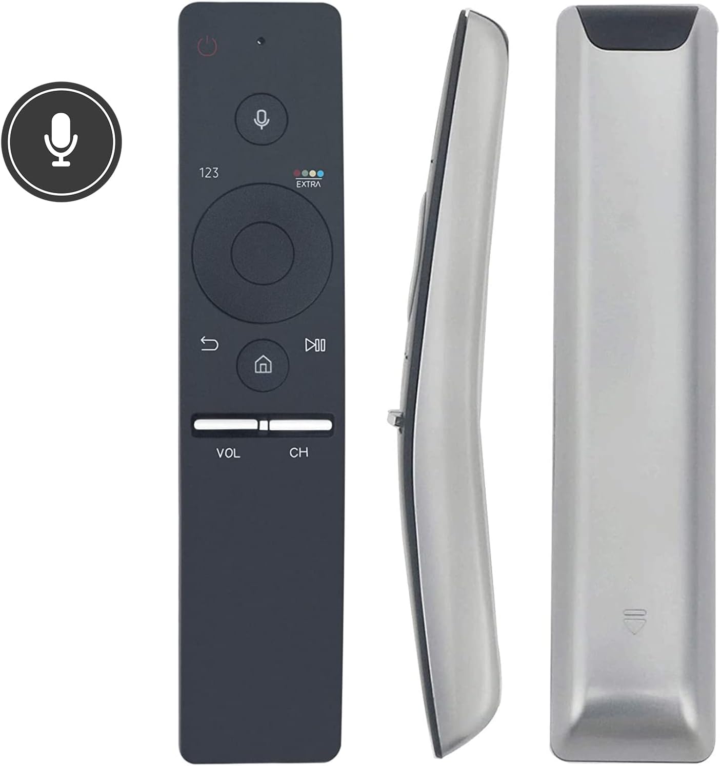 VINABTY BN59-01242A Voice Remote Control Compatible with Samsung TV UE55KU6670U UE55KU6450 UE65KS7500 UE65KS7505 UE75KS8000 UE65KS8000 UE65KS8005 UE65KS9000 UE65KS9500 Sub BN59-01241A