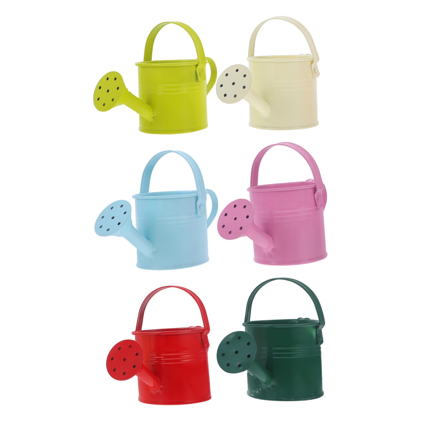 Regadera Infantil de Hierro para Jardinería, 6 Piezas