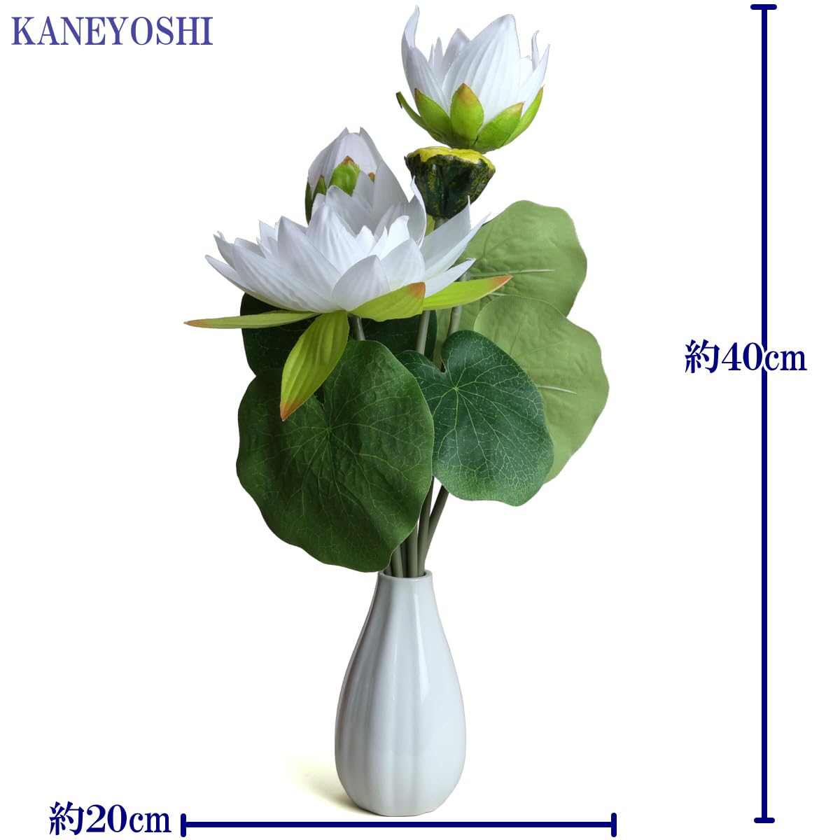 Amazon｜仏花 蓮の花 光触媒 KANEYOSHI 造花 お仏壇用 お盆 お彼岸