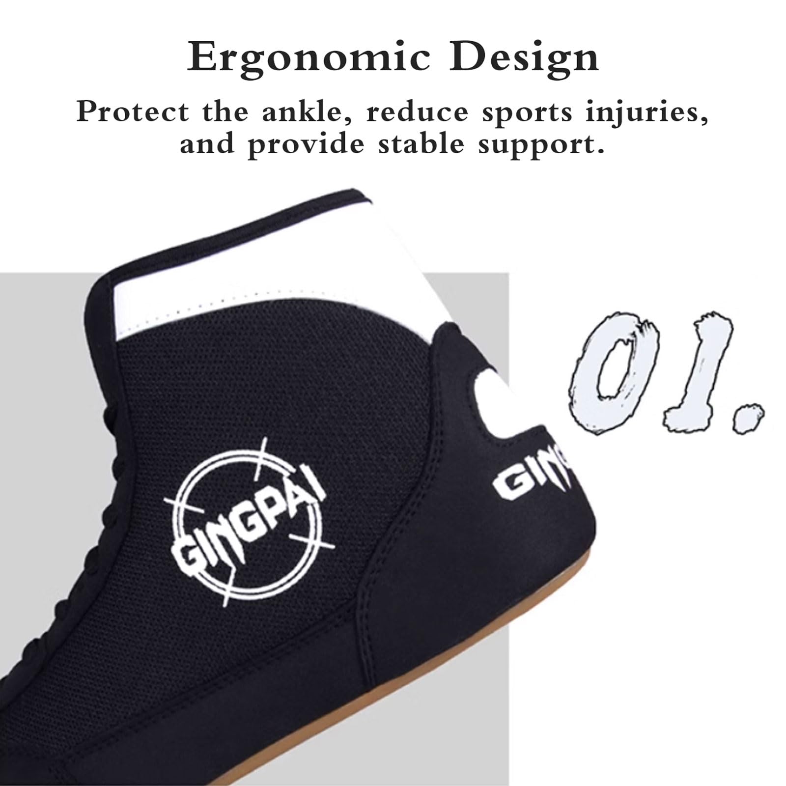Scarpe Boxe Uomo,Scarpe da Wrestling Uomo,Scarpe da Boxe Pugilato,Scarpe da Boxe Unisex,Rete Traspirante,Confortevole,Resistente all'Usura,per Taekwondo,Arti Marziali,Box,Tai Chi.