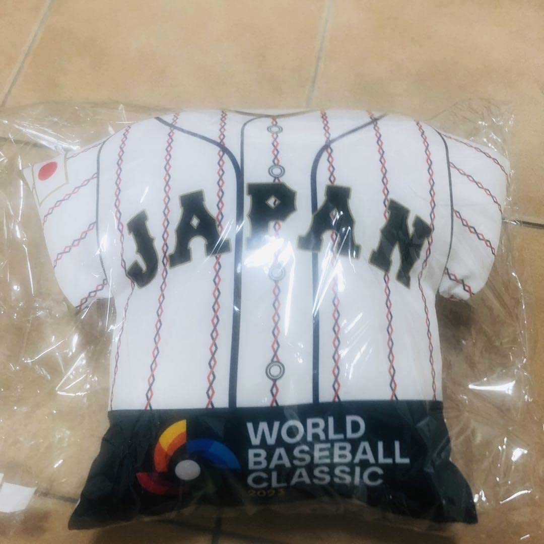 【新品未開封】WBC 侍JAPAN 佐々木朗希 クッション Amazon.co.jp: WBC 2023 佐々木朗希 ユニフォーム クッション 侍