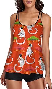 GIADAMARINA- TANKINI SERIE EXOTIC FINO ALLA TG 56 - Adorable