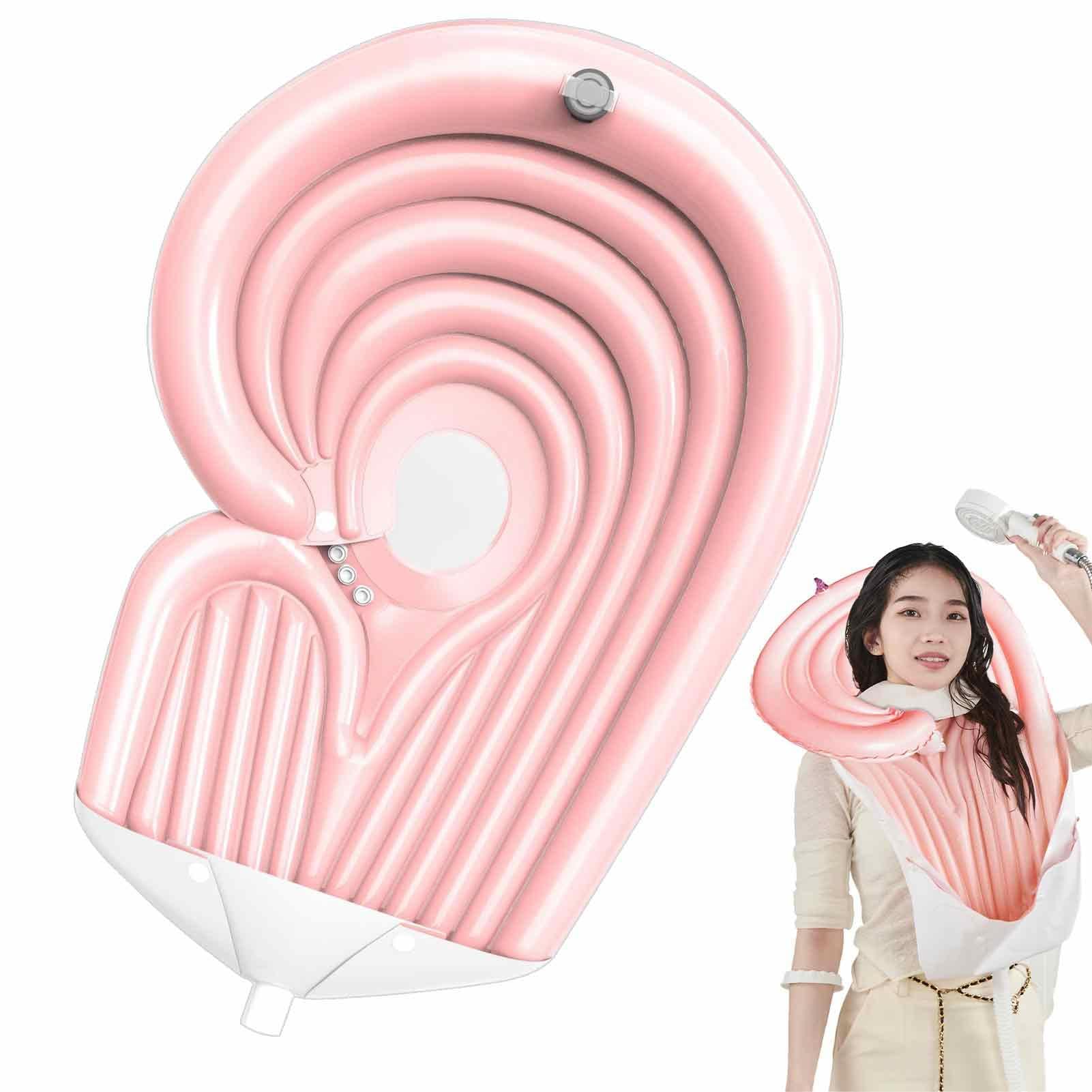 Bassin de shampoing gonflable portable pour le lavage des cheveux à domicile
