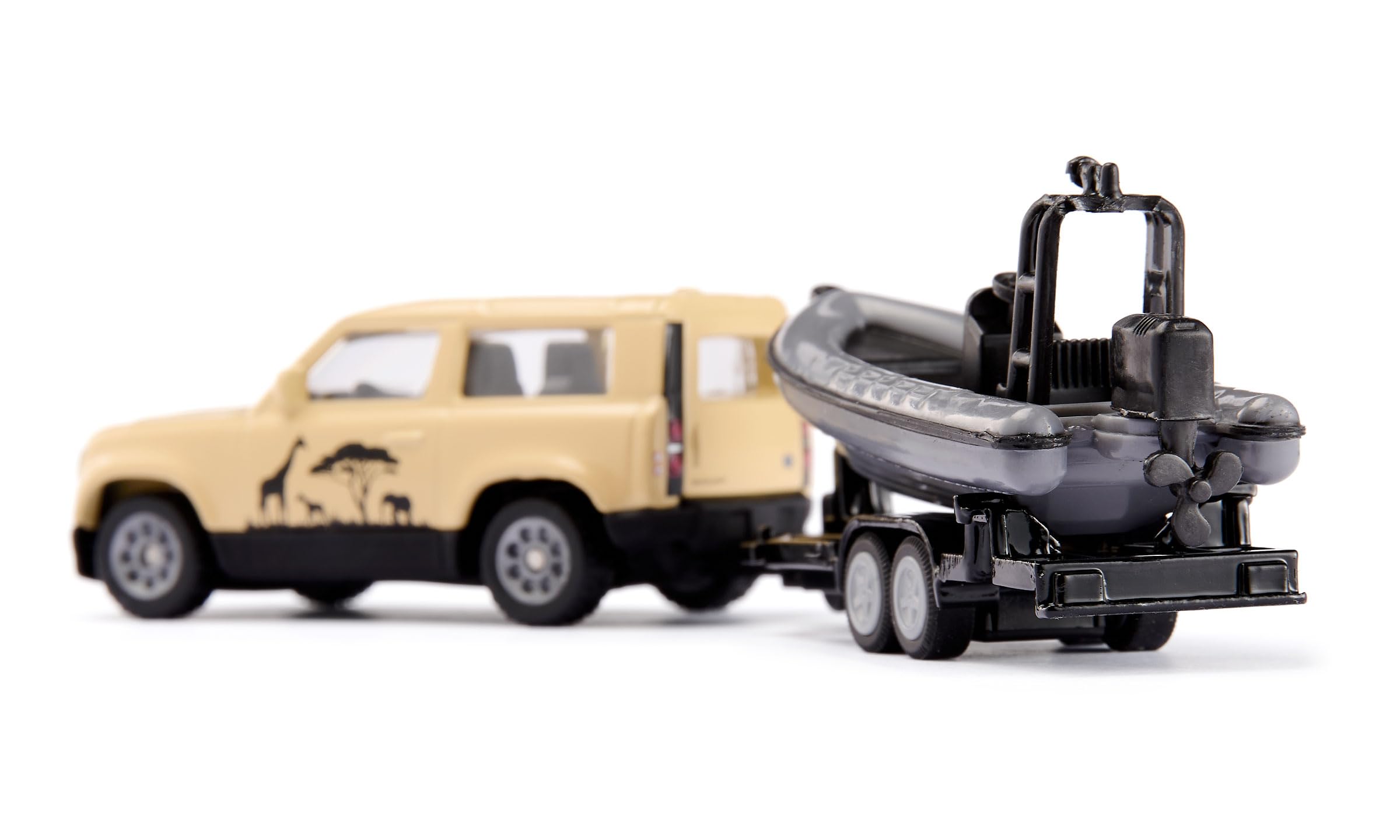 Siku Land Rover Defender Safari con Barco