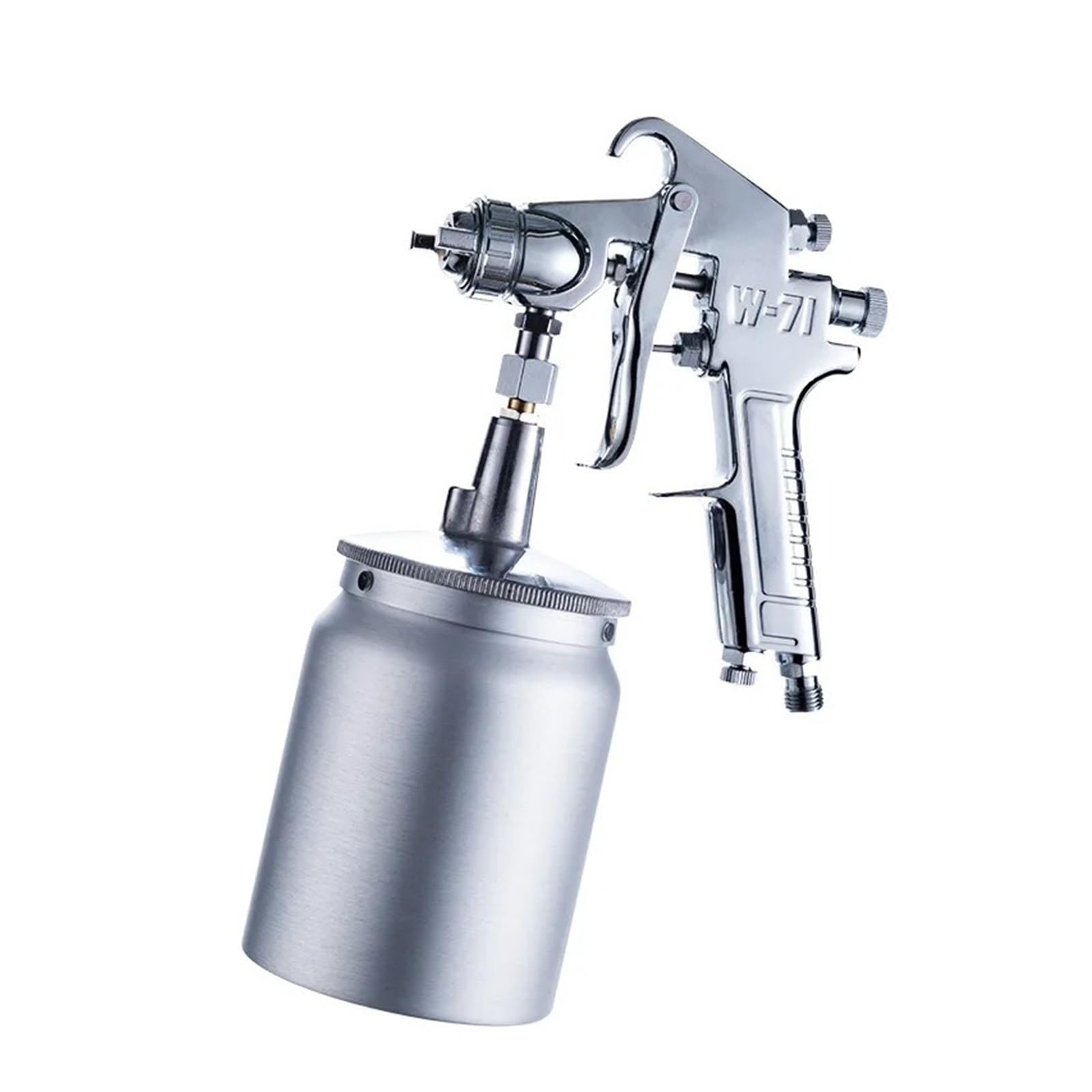 Pistolet natryskowy 1,0/1,8MM Dysza Pistolet natryskowy na powietrze Aerograf Wysoka atomizacja Pistolety do malowania farbami na bazie wody Wysoka szybkość transferu(1.0MM)
