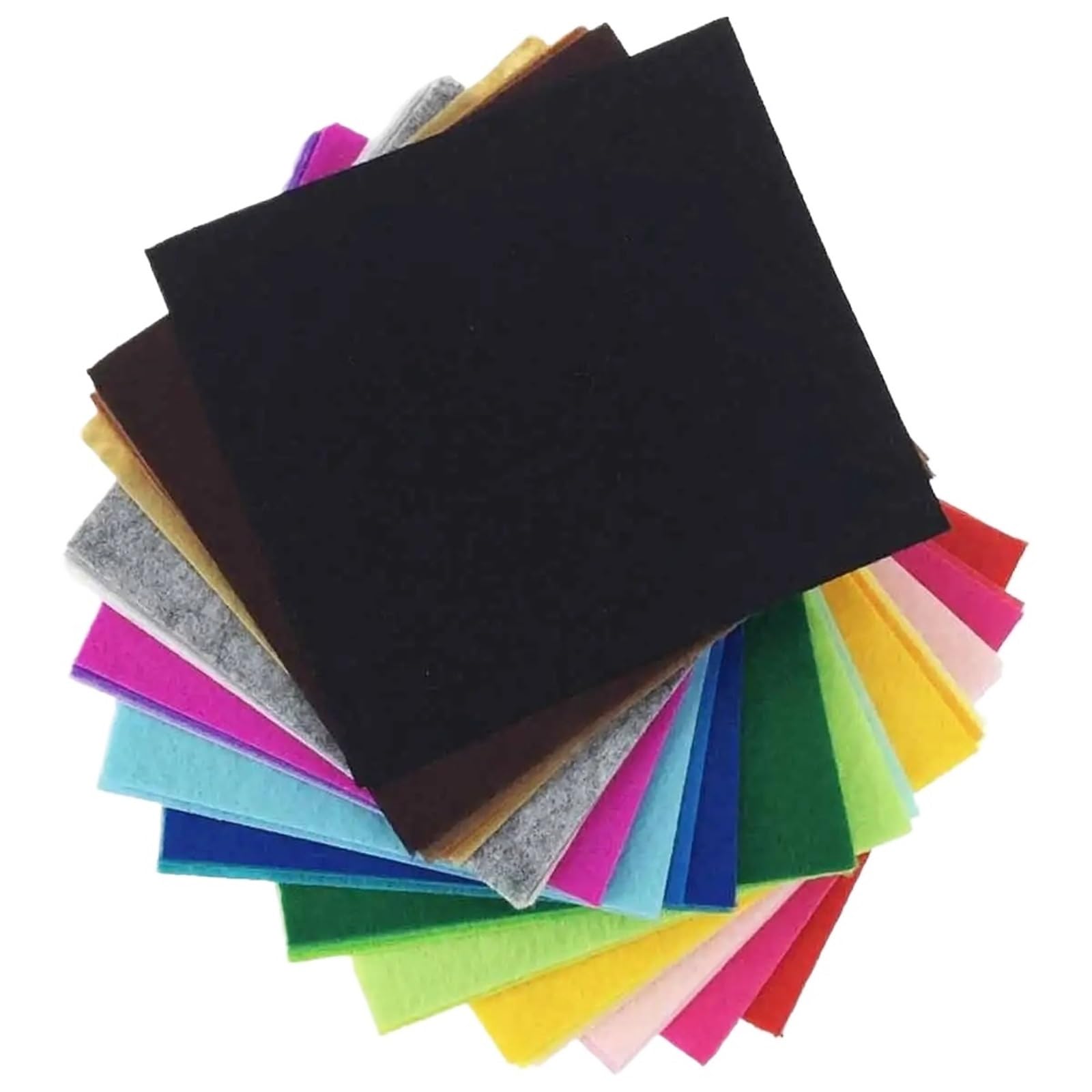 40 Stück Filztuch, weiches Vliesstoff-Filzpapier für DIY Patchwork
