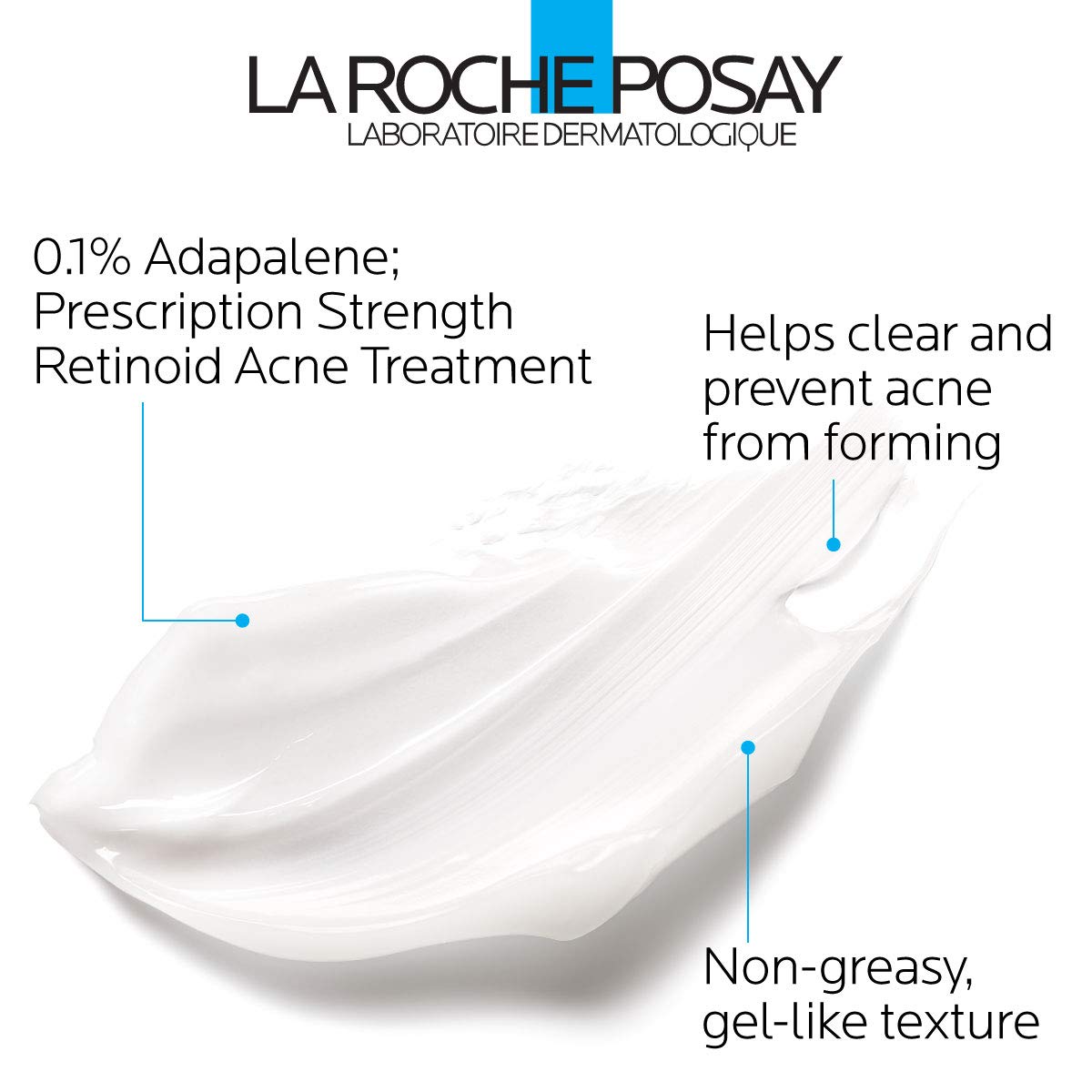 La RochePosay Effaclar Adapalene Gel 0.1 Acne Treatment, Prescription