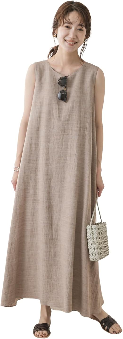 Amazon Co Jp アーバンリサーチ ロッソ ワンピース ドレス F By Rosso バックツイストフレアワンピース レディース Ra15 26f021 Beige 38 服 ファッション小物