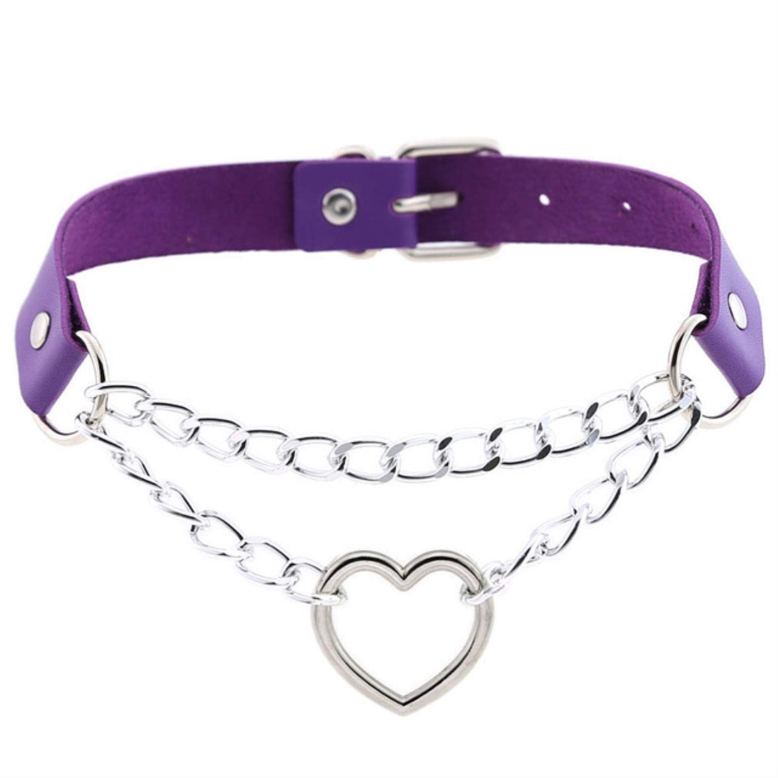 Purple choker