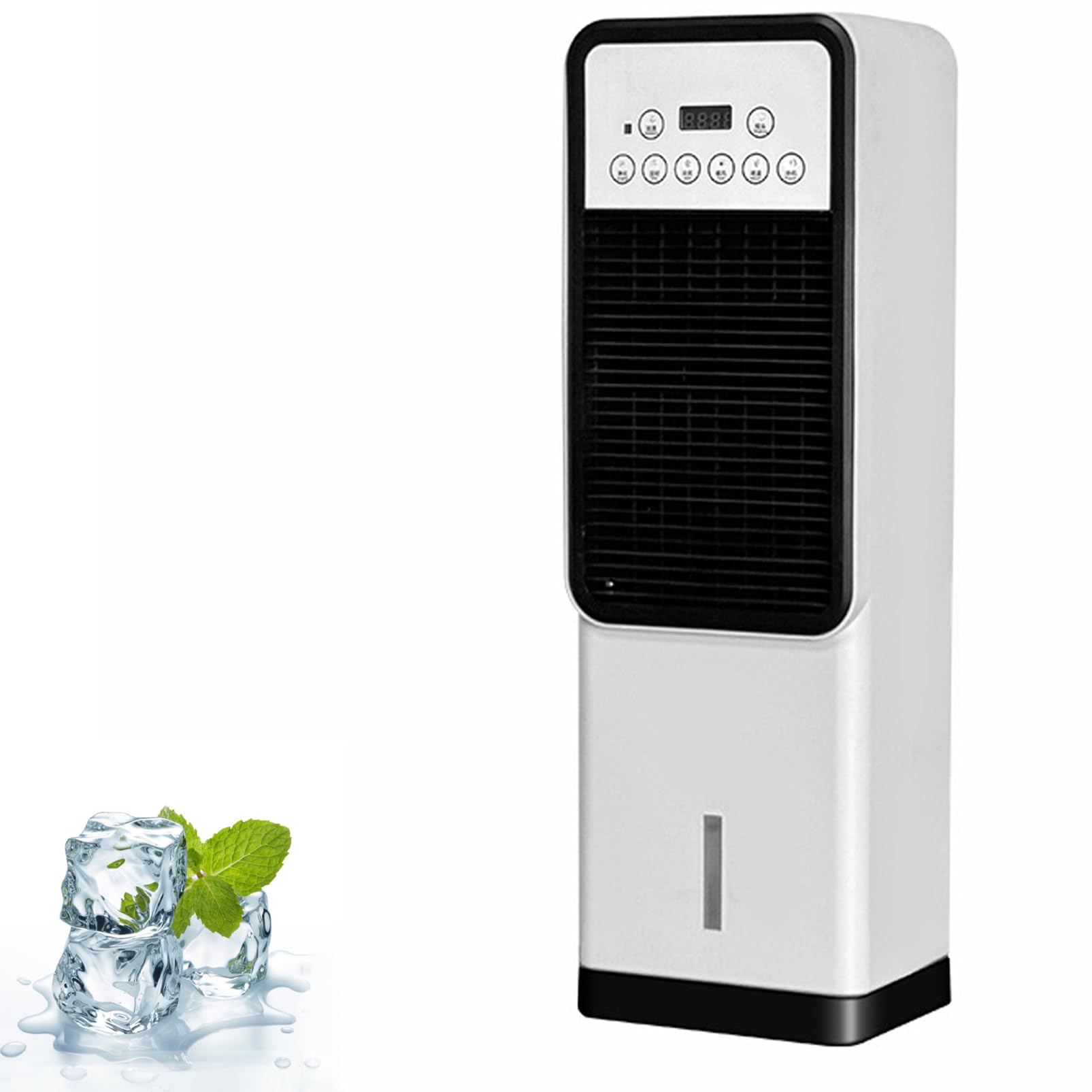 4 en 1 AC portátil, 12000 BTU de refrigeración y 10000 BTU unidad de calefacción.R290 Deshumidificador ecológico con modo ventilador.Operación silenciosa para el dormitorio, oficina, RV.Incluye Kit de