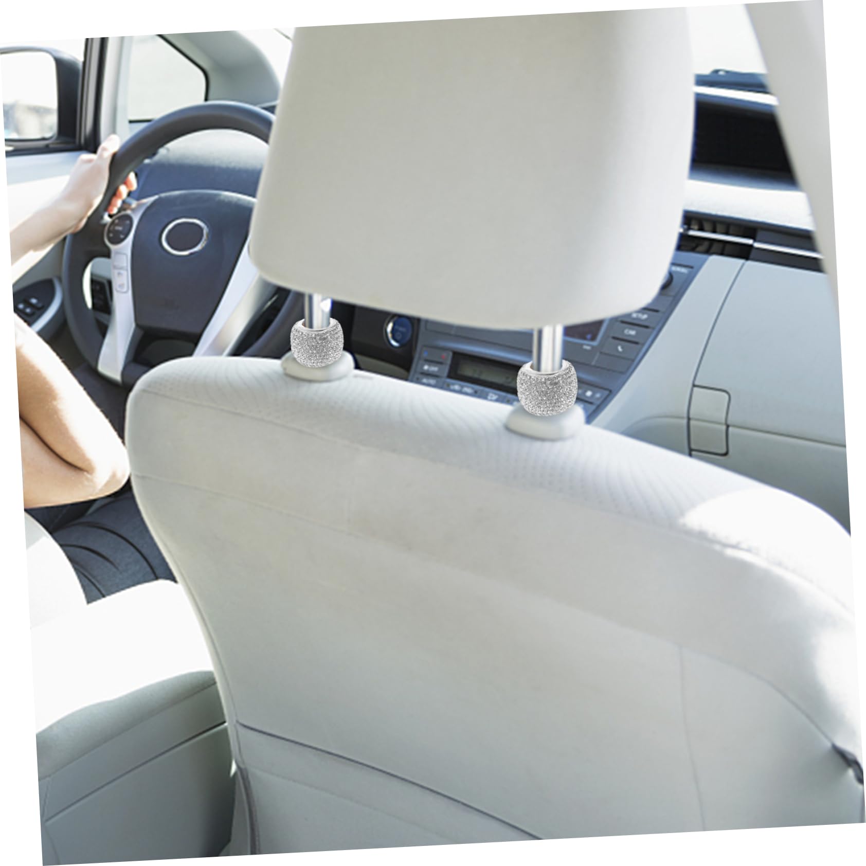 Amazon | Gatuida 2個車用頭部装飾リング 鑽風デザイン 車座席用