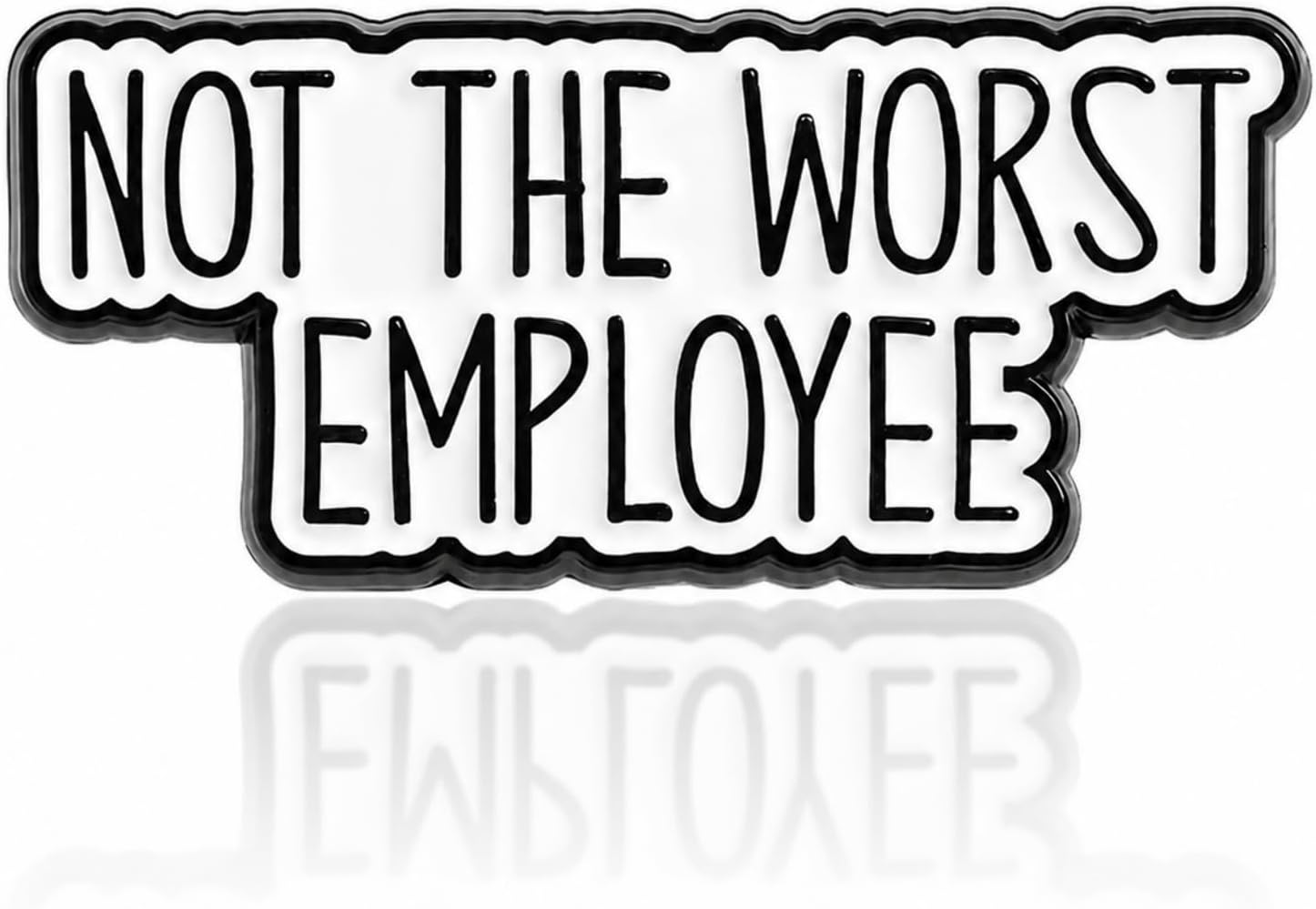 Emotional Support Coworker Pin, Funny Office Humor Enamel Lapel Pin Please Do Not Pet Colleague Brooch for Hat Backpack Jacket Gift