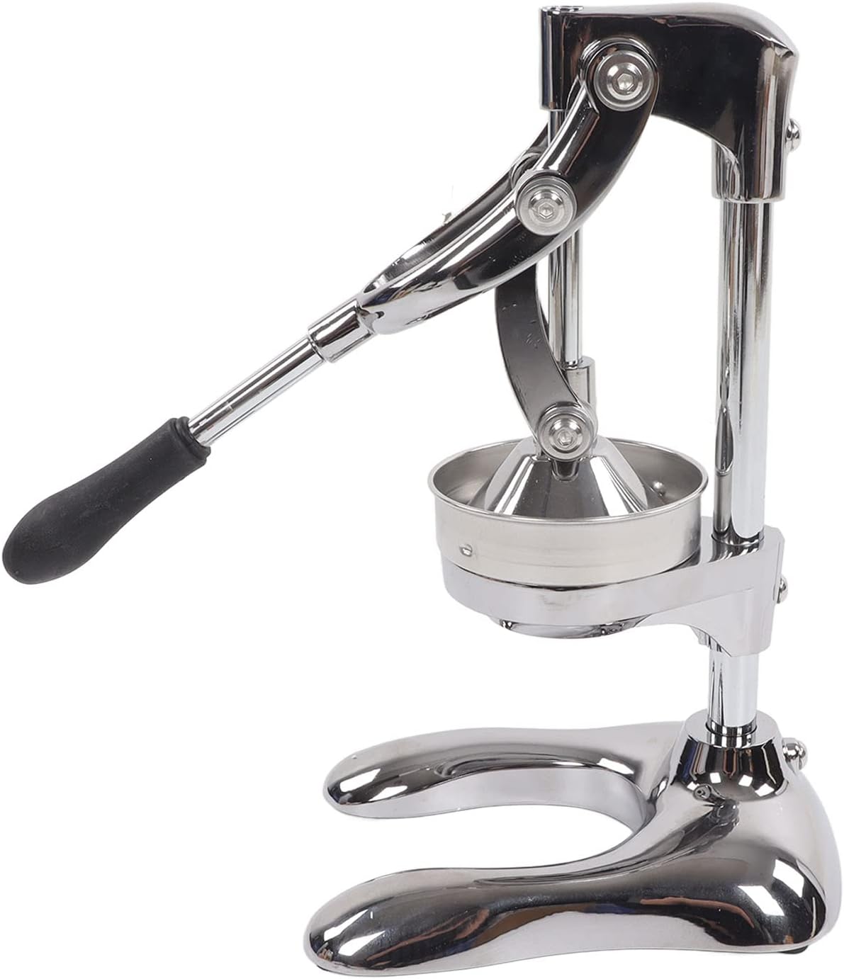 Stainless Steel Manual Juicer, Separate Design, Hand Pressed Juicer, Fruit Press with Ushaped Base