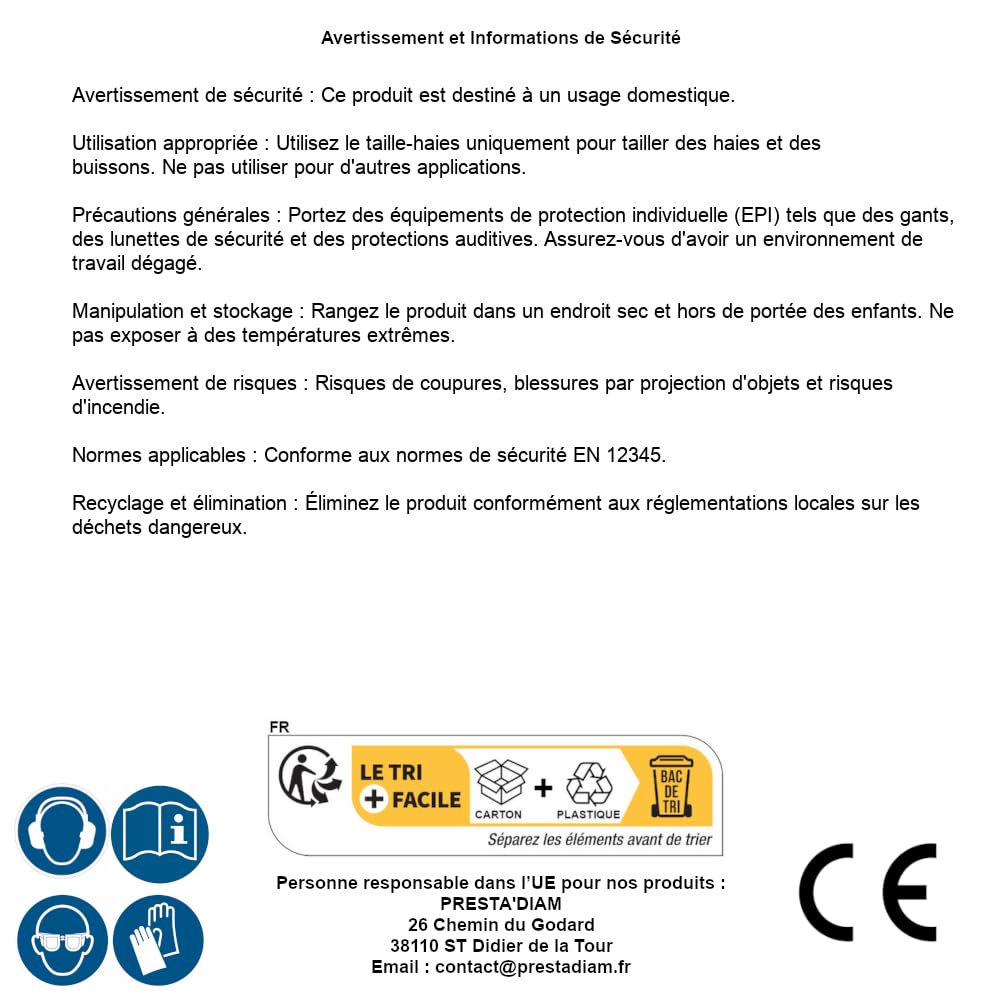 T.-seto térmico 25,4CC Cuchillas 610 mm - 7,2 kg - Rendimiento y eficiencia - D-Work
