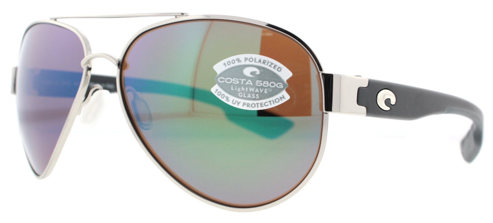 Costa Del Mar Mens South Point Aviator Sunglasses Desertcart