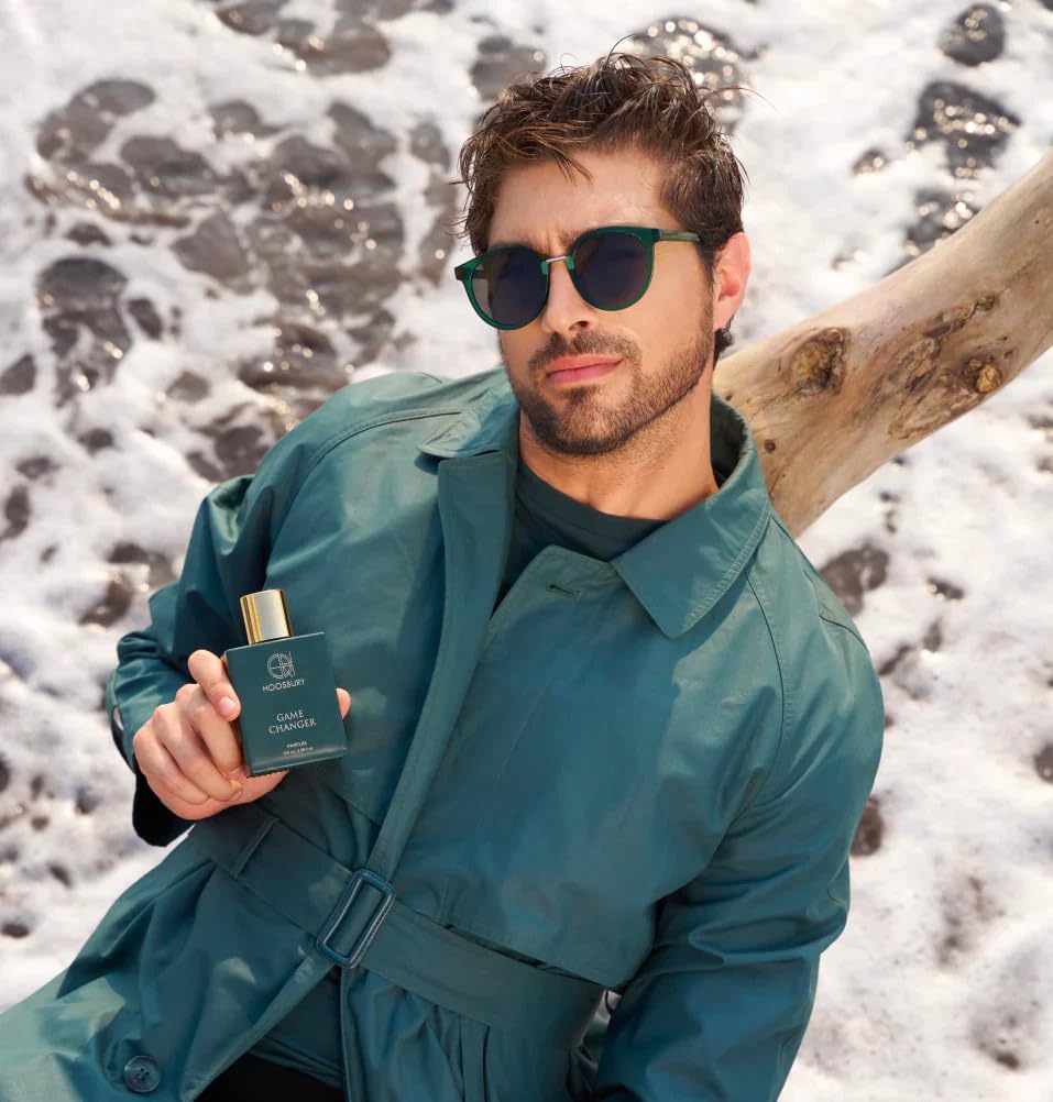 Game Changer Men Parfum 100ml | Long Lasting Woody Perfume for Men | Bergamot, Cardamom, Iris, Sandalwood & Amber | Imported Oil | Bold Modern Eau de Parfum