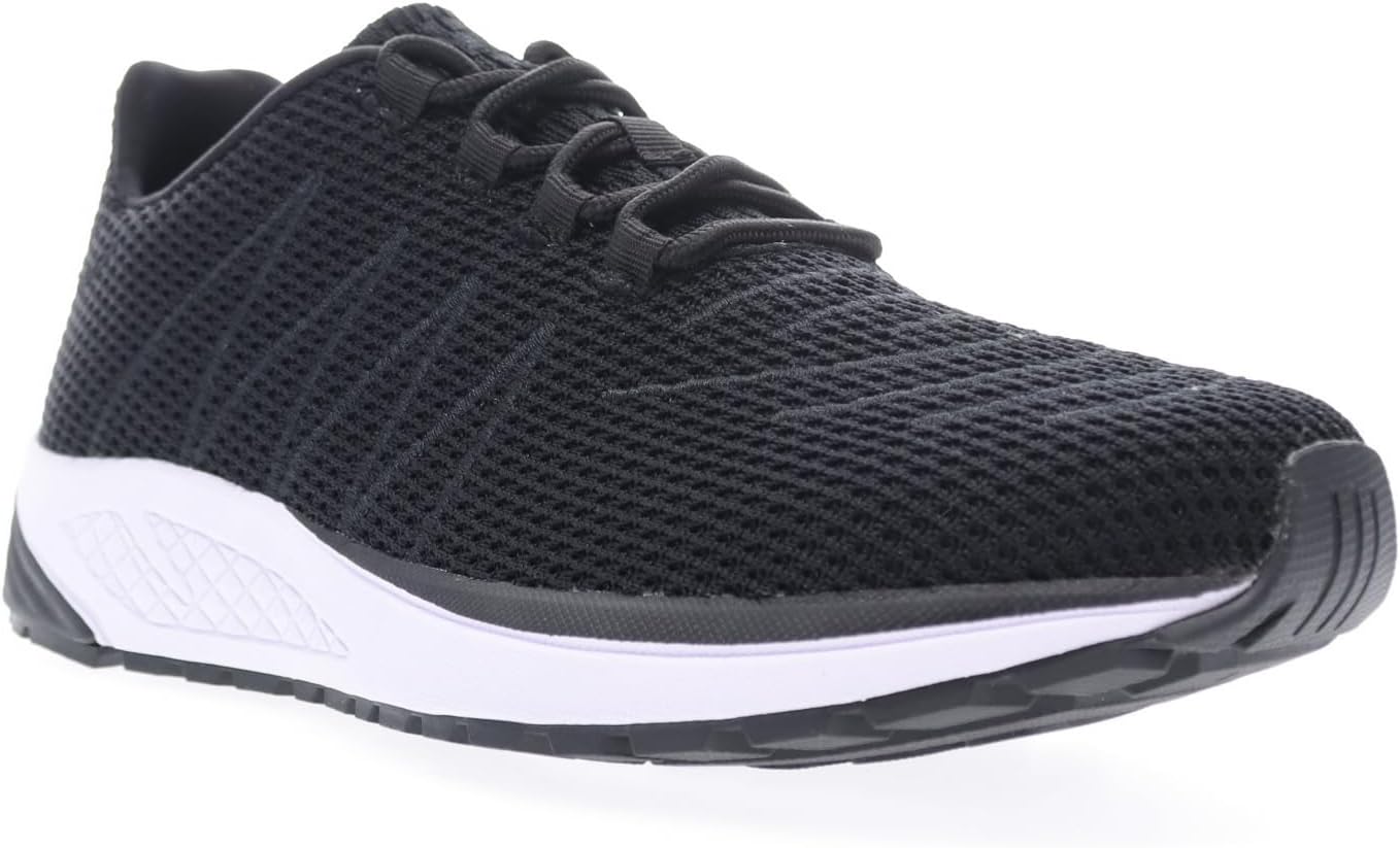 Propet Womens Tour Knit Walking Sneakers Shoes Casual - Off White