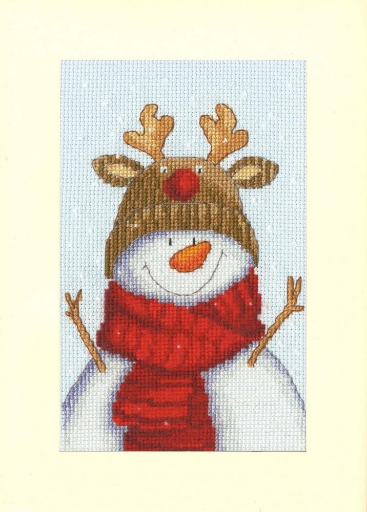 Bothy Threads Counted Cross Stitch Kit - My Little Rudolph