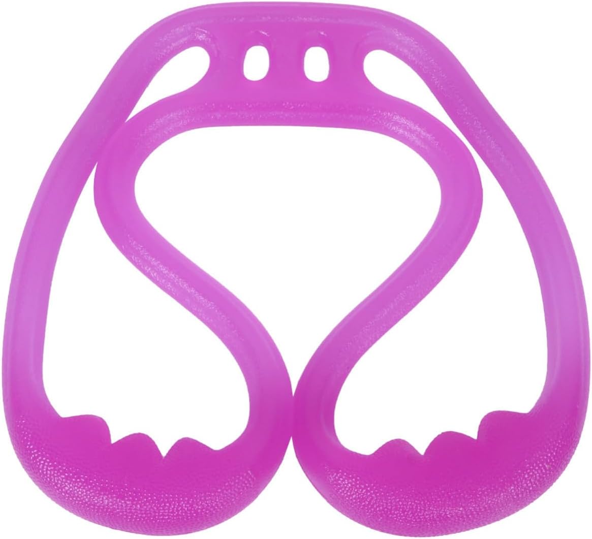 Purple Sebs Chest Developer with Double Hole Design for Men and Women Space-Saving Fitness Chest Expander and Back Shaping at Home or Gym