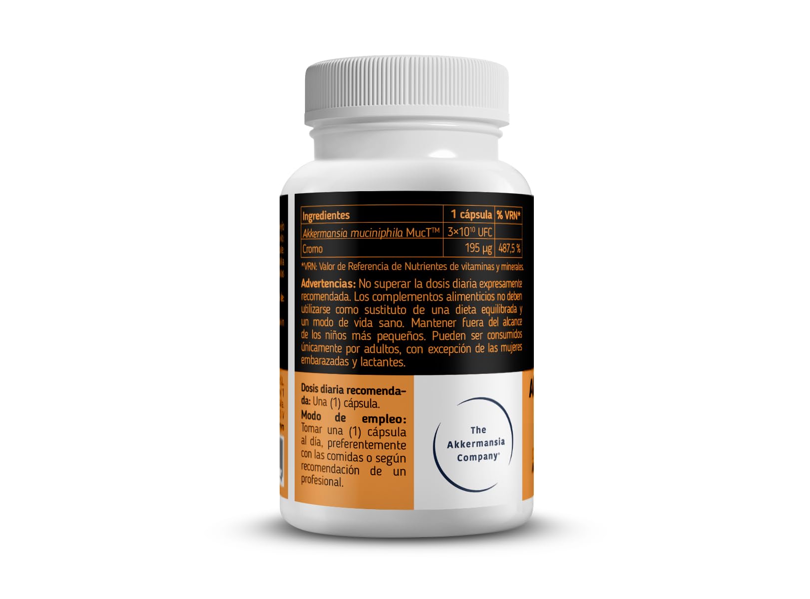 Akkermansia Plus Méderi 30 cápsulas probiótico avanzado para salud intestinal y metabólica refuerza la microbiota y la barrera intestinal