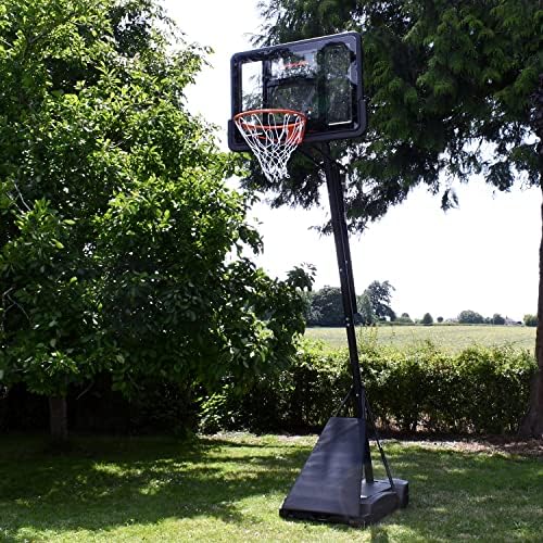 BEE-BALL Ultimate ZY-020 NBA Full Height Outdoor Basketball Net for Adults and Children With Quick Height Adjustment Lever: 2.45 To 3.05 Meters