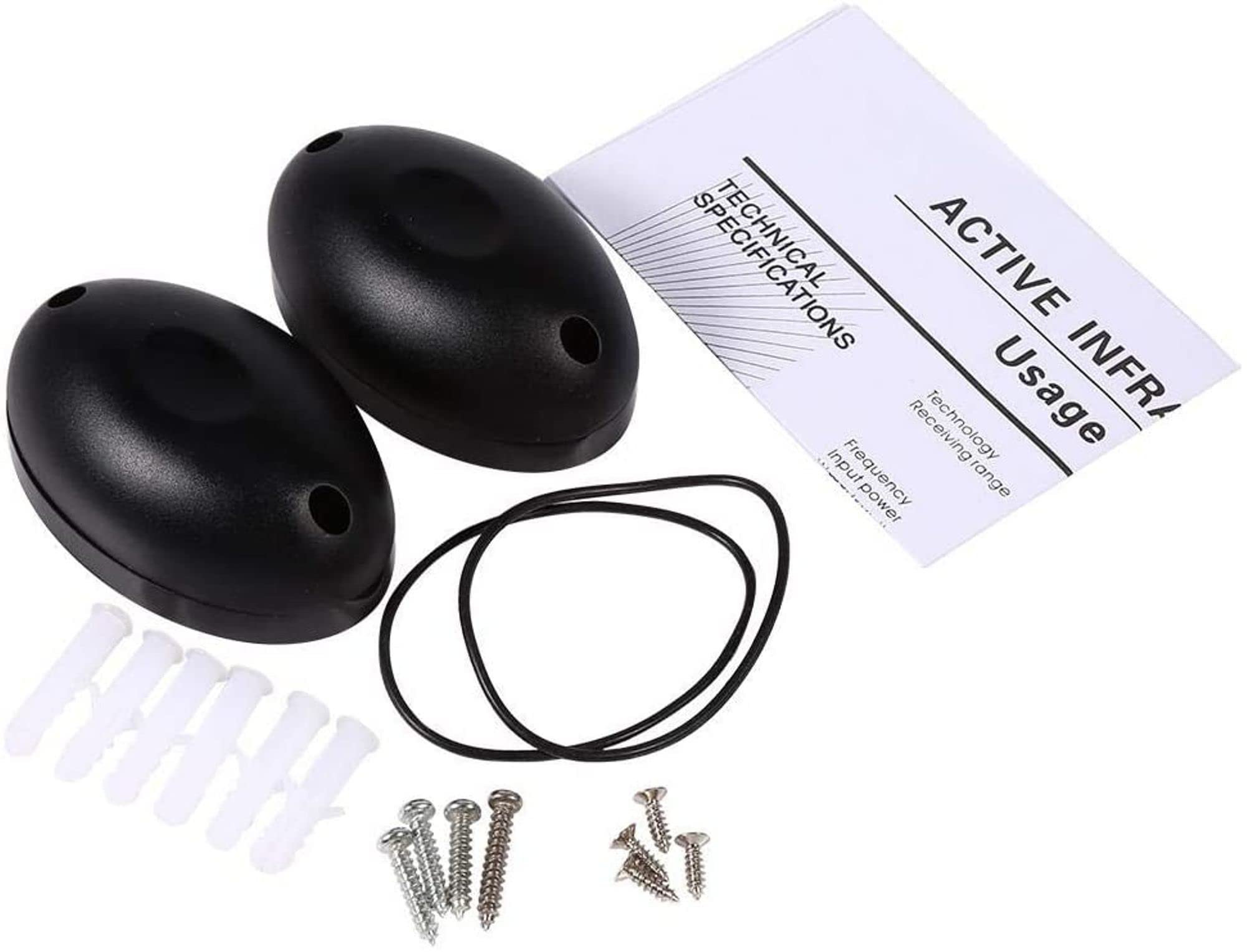 Fotocélula Universal para Abrir Puerta del Garaje - Modelo PX Beam - Contiene Espejo Receptor - Sensor Infrarrojos - Alcance de 15 Metros - 85x43x39mm - Incluye Tornillos para su Instalación
