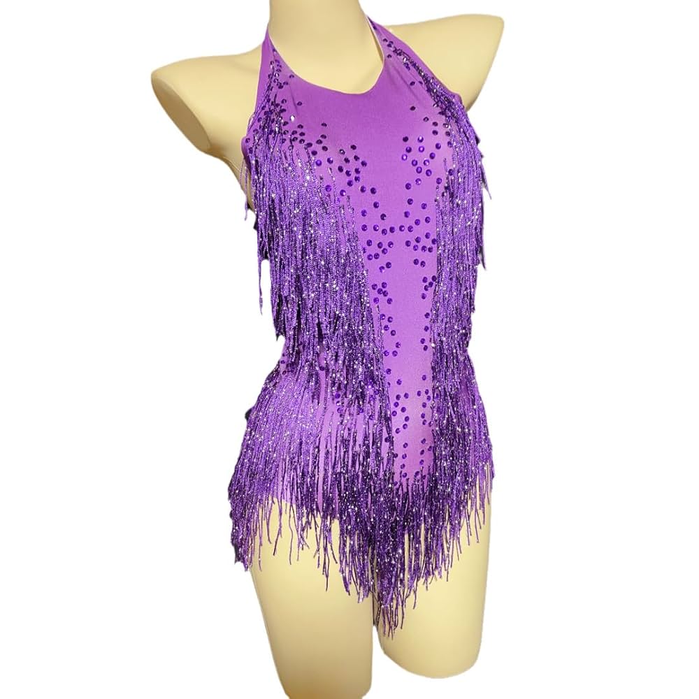 140サイズ　ストーン装飾付きレオタード ピンク/黒 140サイズ ストーン装飾付きレオタード ピンク/黒