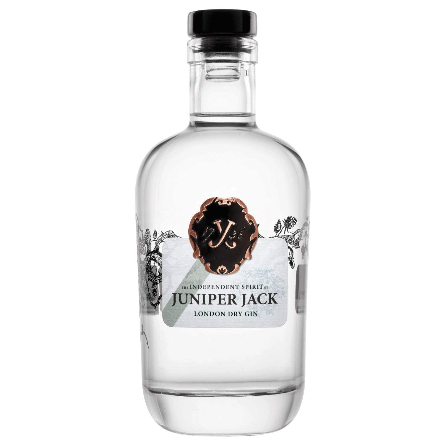 Juniper Jack Gin 1 x 0,7 l Flasche | London Dry Gin mit kräftigem Wacholder Aroma | Botanicals mit Noten von Zitrusfrüchten, Wermut und Koriander | handcrafted Gin | 46,5% vol. alc.