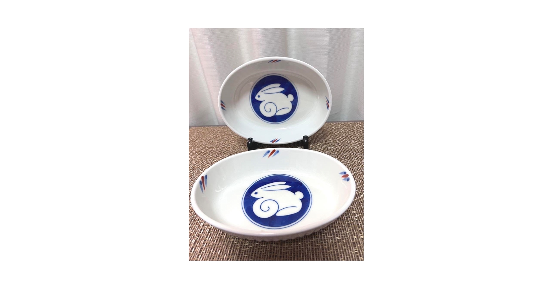 Amazon | 宮内庁御用達 深川製磁 月見うさぎ グラタン皿 カレー