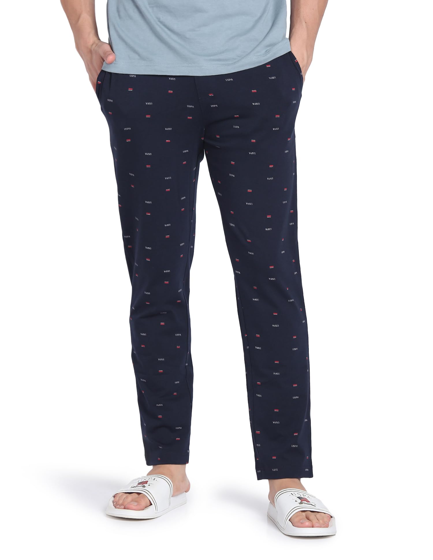 u.s. polo assn. Men Cotton Casual Style Pajama Bottom-picture-41