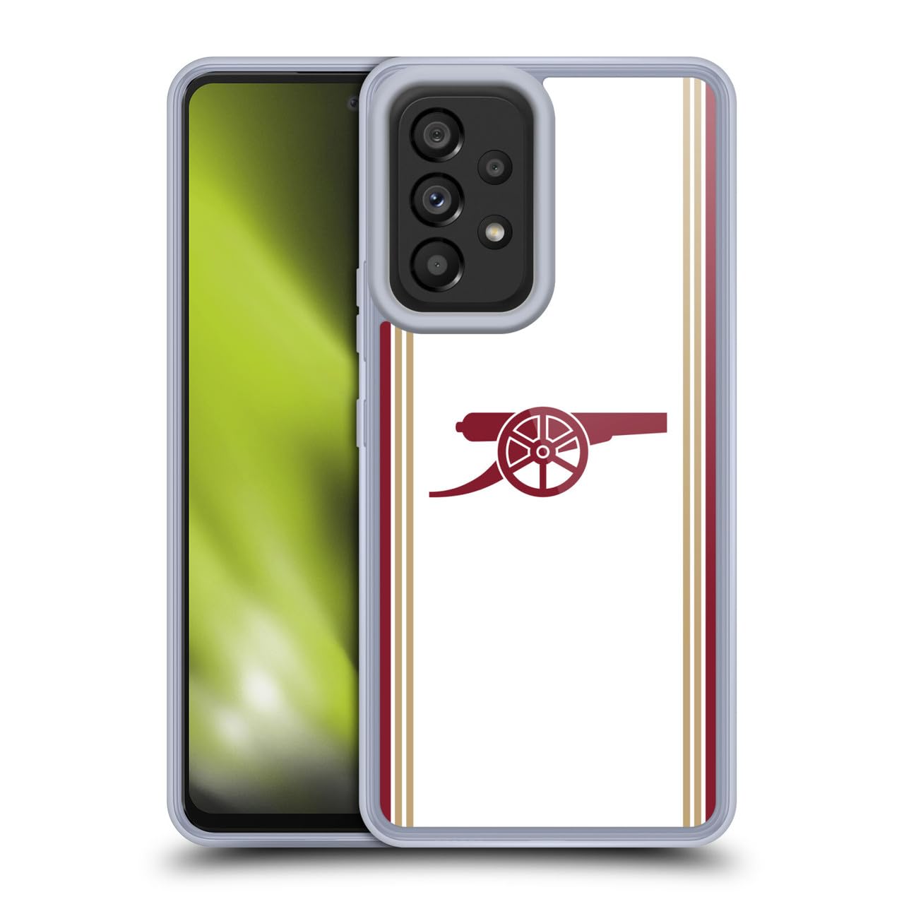 Head Case Designs Officially Licensed Arsenal FC Third 2025/26 Kit Gel Case [Military Grade Protection] Compatible With Samsung Galaxy A53 5G (2022) — image 1