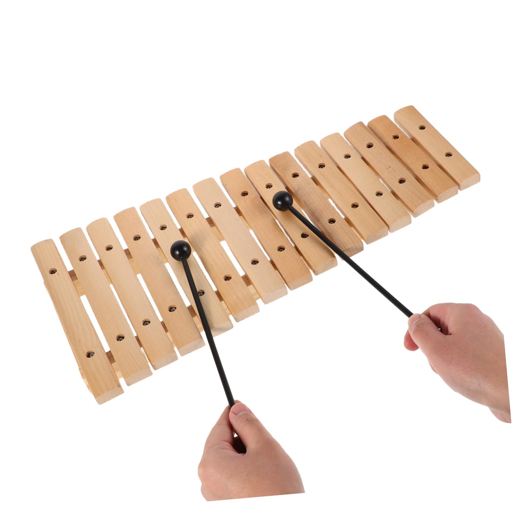 Xilofono in Legno 15 Note, Set Strumento Orff per Ragazzo Ragazza | Educazione Musicale a Casa e Asilo, Plastica e Legno, Suono Ricco, per Toddler