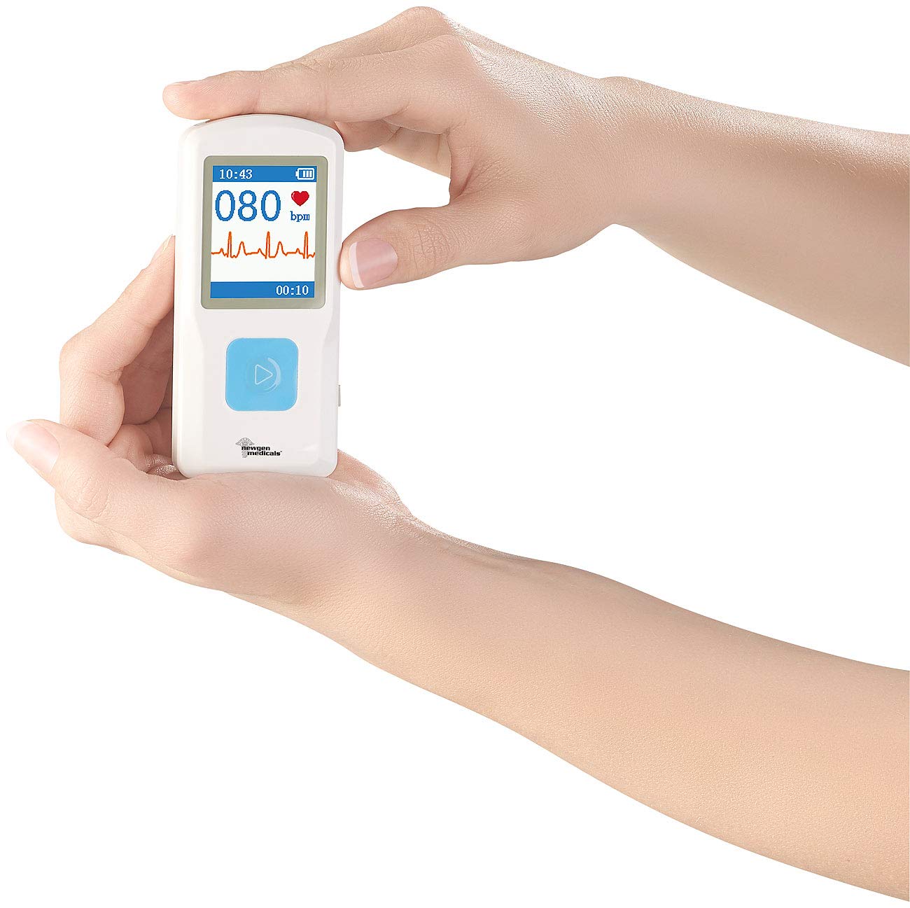 newgen medicals EKG für Zuhause: Mobiles medizinisches EKG-Messgerät mit PC-Software und App (Gerät, Gerät für Zuhause, Mobile)