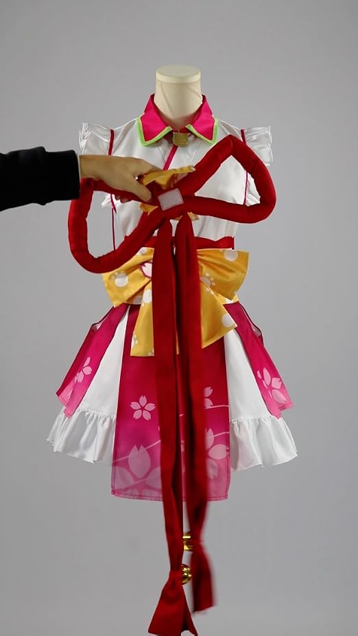 Amazon.co.jp: [DMCXEK] ホロライブ さくらみこ 桜巫女 コスプレ衣装+