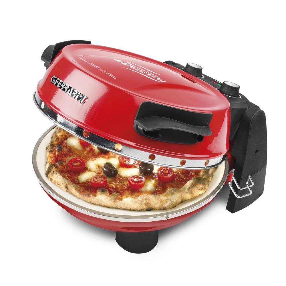 G3 Ferrari G10032 urządzenie do pizzy/piekarnik 1 pizza (S) 1200 W Black Red