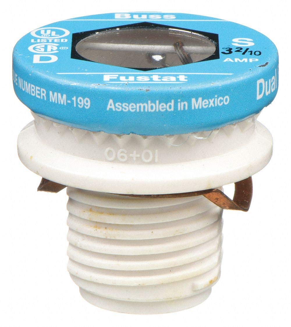 Bussmann S-3-2/10 Fustat S3210 S-3-2/10 Type A Fuse (Pack of 4)